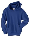 Hanes ComfortBlend Youth Pullover Hood 7.8 oz, XS-Deep Royal