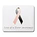 Loss of a Sister Awareness Ribbon Mouse Pad
