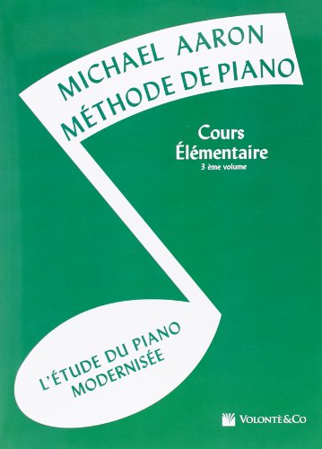 Méthode de Piano - Cours Elementaire Volume 3