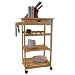 Large Kitchen Trolley Storage Unit With Shelves