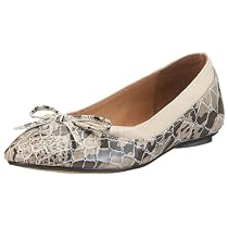 Buffalo London 207-3562 snake patent pu, Damen Ballerinas