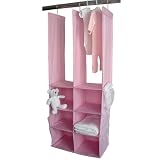 Double Closet Organizer - Pink by