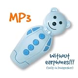 Blue Bidou 2GB - MP3 player for babies and kids with built-in loudspeaker [Toy]
