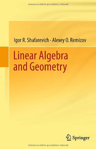 Linear Algebra and Geometryの表紙