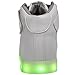 Tokee High Top USB Charging Light Up LED Shoes for Men and Women
