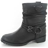 ESPRIT V10907001 Damen Stiefel, Schwarz 38 EU