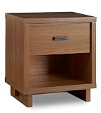 Contemporary Style Wild Walnut Finish Night Stand Table