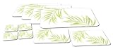 Corelle Bamboo Leaf 10-Piece Tabletop Placemat/Hot pad Set