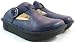 Alegria Professional Slip Resistant Clogs in BlueBerry Tumble Leather