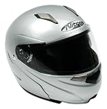 Nitro Silver X-Large Modular Helmet