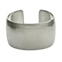 Women's Stainless Steel Brushed Cuff Bracelet, 7.75"