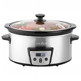 Cooks By JCP Home Slow Cooker, cooks 5-Qt Programmable