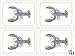Pimpernel Historic Charleston Lobster Placemats - Set of 4 (Large)