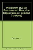 Wavelengths of x-ray emission lines and absorption edges