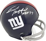 Frank Gifford New York Giants Autographed Throwback Riddell Mini Helmet with HOF 77 Inscription