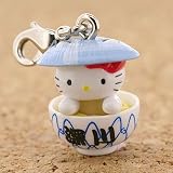 Sanrio Gotouchi Hello Kitty Japan Area Limited Clam Bowl from Fukagawa Zipper Pulls--Japanese Import! ***Free Domestic Standard Shipping for This Item! ***