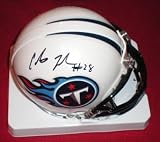 Chris Johnson Autographed/Hand Signed Tennesee Titans Mini Helmet