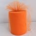 OurWarm 6 Inch x 100 Yards (300FT) Tulle Roll Spool Orange