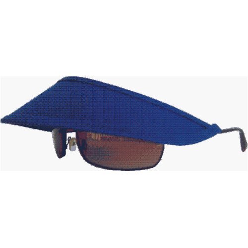 Totally STRAPLESS Sun Visor - No Hat-Hair, No Headache, We Promise Royal Blue