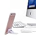 Phone holder, UKCOCO Multi-Angle Foldable Adjustable Adhesive Desk Stand For iPhone 7 6 6s, Samsung Galaxy S7 edge S6, Smartphone (White)