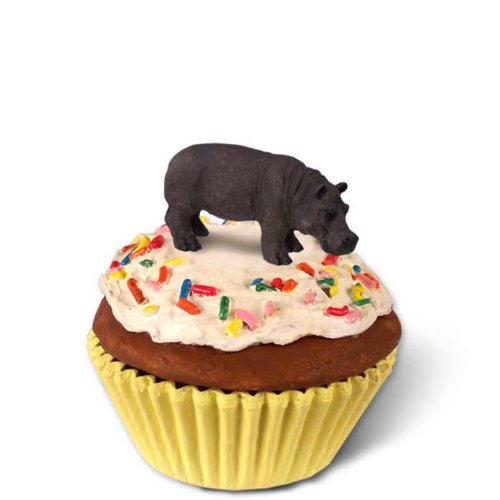Hippopotamus Cupcake Trinket Box