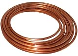 Dehydrated Refrigeration Coil Tube, 1/4 In. O.D. x 50 Ft.