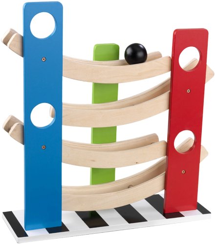 KidKraft Zig Zag Ball Run
