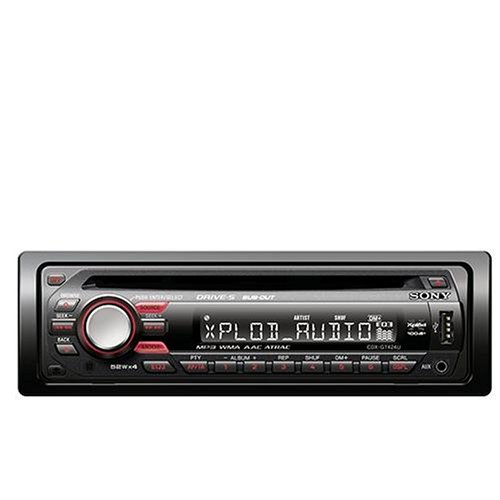 Sony CDX-GT 424 U Autoradio schwarz