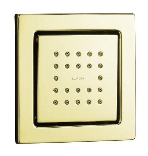KOHLER K-8003-AF WaterTile 22-Nozzle Bodyspray, Vibrant French Gold
