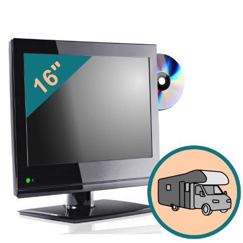 TV 16'' PER CAMPER - DVD/USB - LED