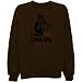 Sweatshirt Brown  Uncle Sam : I Want You To Speak Esperanto !  Languaje