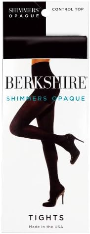 Berkshire Women's Berkshire Shimmers Opaque Control Top Tights 109 Natural Tan 5X6 3-pack