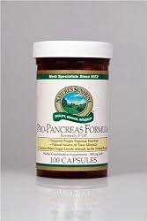 Nature's Sunshine Pro-Pancreas Herbal Combination Supplement for Glandular System Support (100 caps)