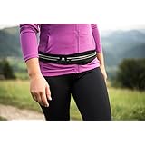 FITT Gear Running Belt ● Extra Large Pocket Fits ALL Phones including iPhone 5/5s, 6, and 6 Plus & Android Smartphones ● 100% Water Resistant & Fits Securely on Waist ● Reflective Materials For Safety