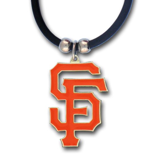 MLB San Francisco Giants Rubber Cord Necklace