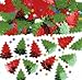 Amscan 37911 - Christmas Fa La La La La Embossed Tree Table Confetti - 14 g