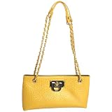 DKNY French Grain Leather Chain E/W Cross-Body