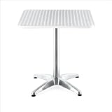 Zuo Outdoor Christabel Square Aluminum Table