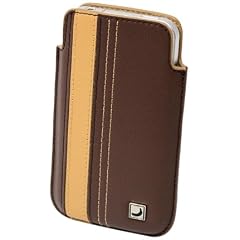 Cool Bananas SmartGuy Pouch Ledertasche f�r Apple iphone 4 chocolate