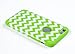 iPhone 6, DandyCase 2in1 Hybrid High Impact Hard Green & White Chevron Pattern + Silicone Case Cover for Apple iPhone 6 (4.7