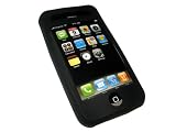 Review iGadgitz IPHONE3GBLK / BLACK Silicone Skin Case Cover for Apple iPhone 3G + Lanyard