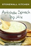 Stonewall Kitchen Artichoke Spinach Dip Mix, 1 oz Boxes, 6 ct (Quantity of 2)