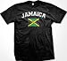 Jamaica Flag International Soccer T-Shirt, Jamaican Pride Mens T-shirt