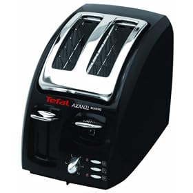 Tefal Avanti Classic 875718 Toaster, 2 Slice, Black