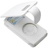 Electronics : GEAR4 LeatherJacket for iPod Nano - For  2nd Generation Nano - White