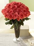 Two Dozen Impulse Roses, Eco-Friendly - Veriflora Certified, Pink Rose Bouquet