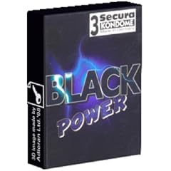 Secura Black Power - 3 Kondome