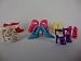 7 Pairs of Shoes Made to Fit the Barbie Doll