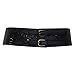 eVogues Plus Size Vintage Faux Leather Wide Elastic Belt