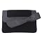 Velvet Large Bow Clutch - Black